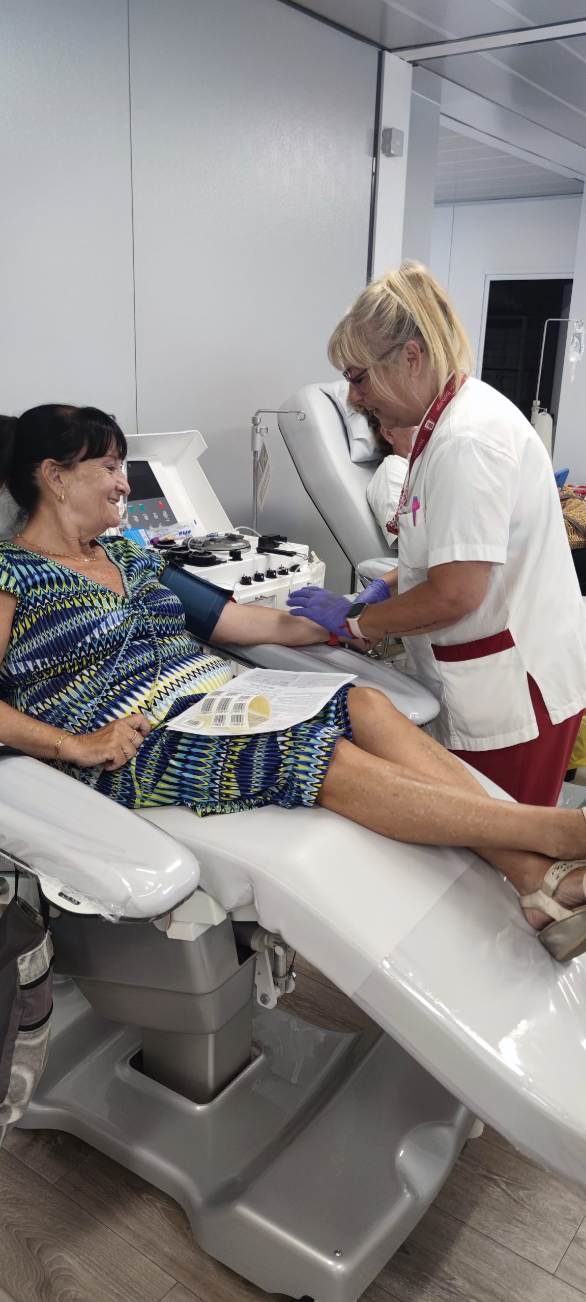 Donante sangre Elvira Marin 70 años